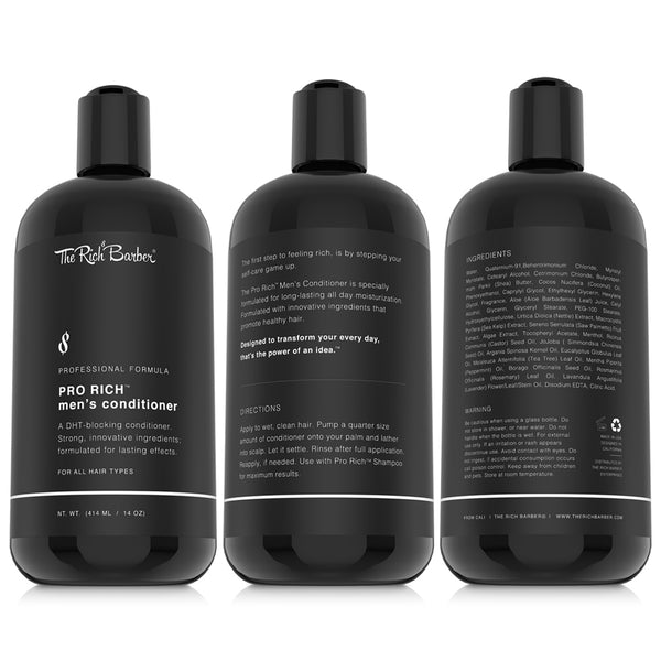 Pro Rich Men's Conditioner, 14 oz. (DHT-Blocking Formula)