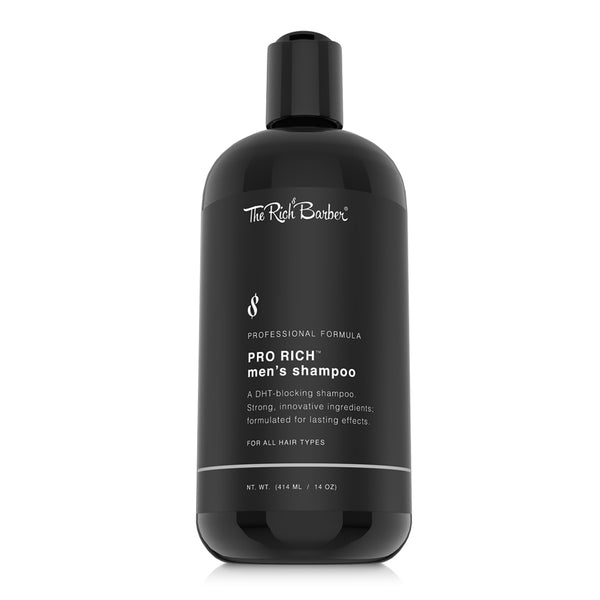 Pro Rich Men's Shampoo, 14 oz. (DHT-Blocking Formula)